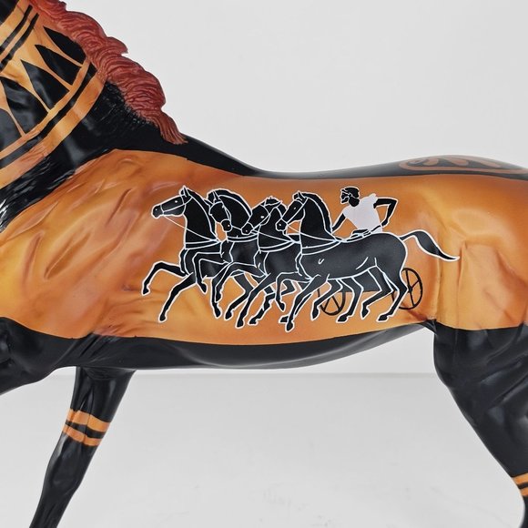 Breyerfest 2023 Horse Nemea Special Run Akhal Teke Mold #711613 - Picture 4 of 14